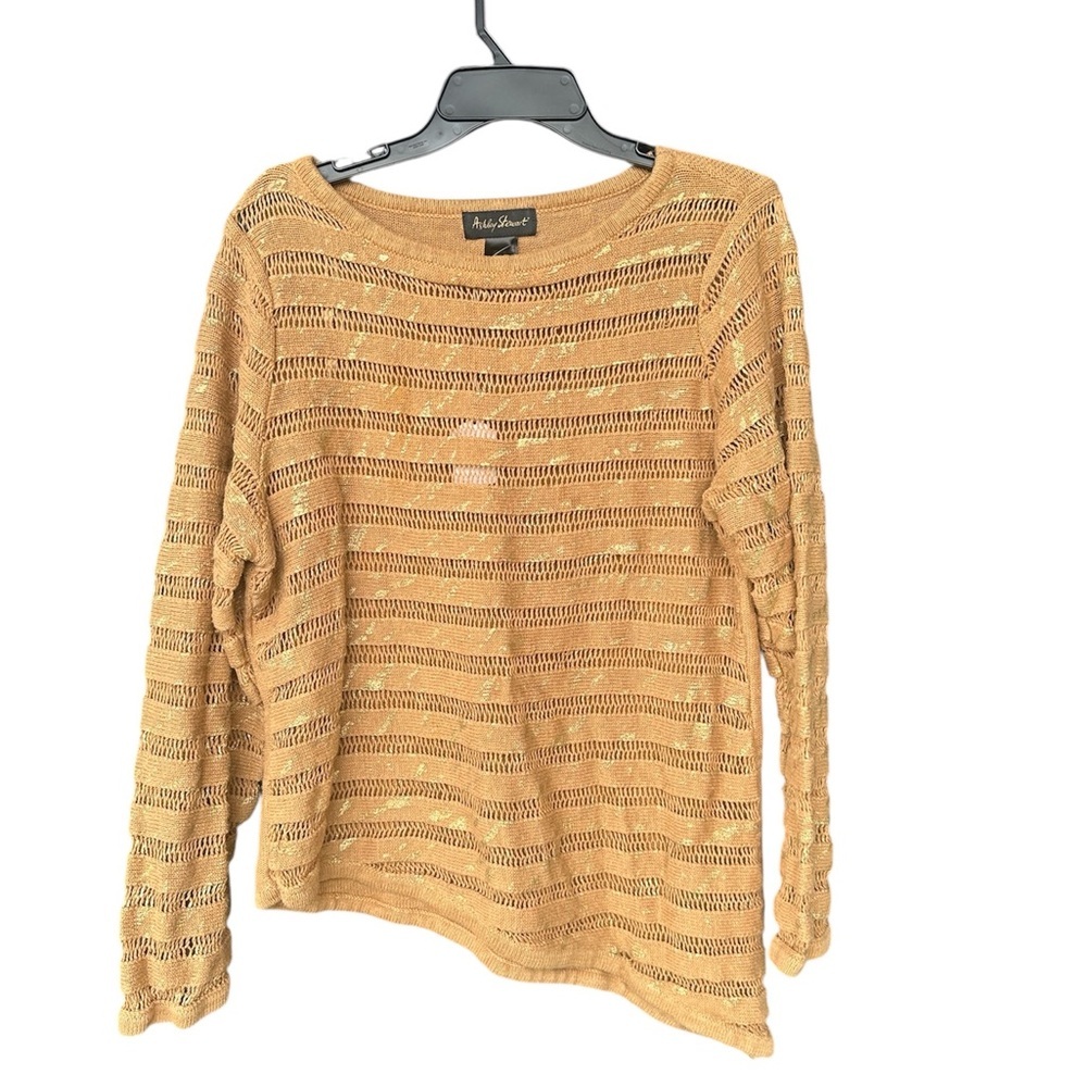 Ashley Stewart Gold Sweater